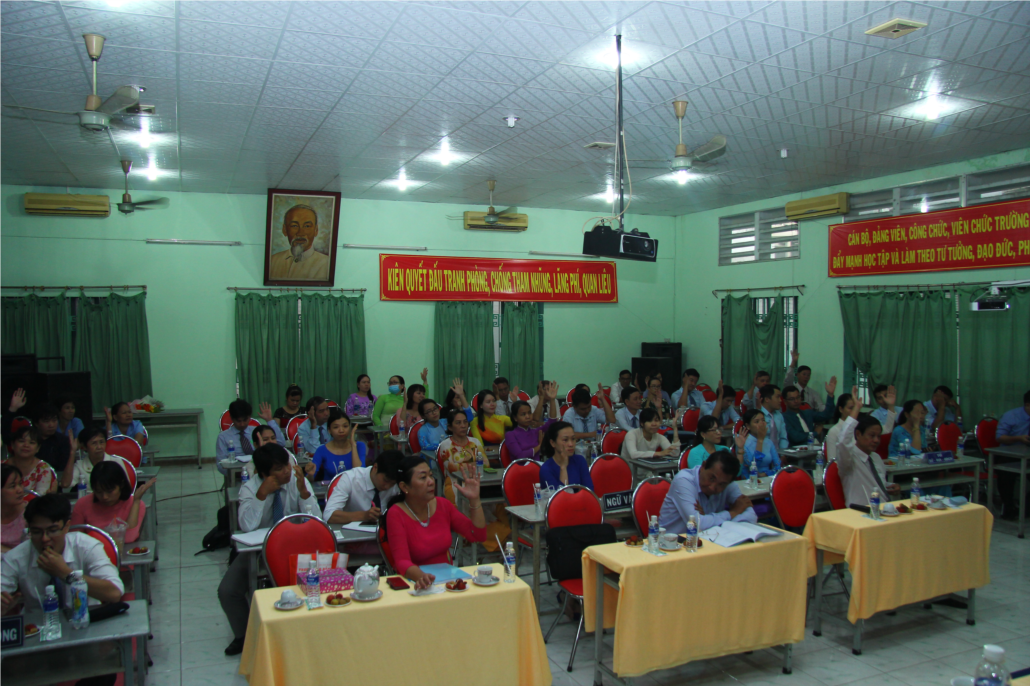 Hội nghị Cán bộ - Công chức - Viên chức năm học 2017-2018